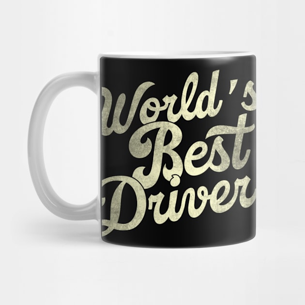 World's best driver. Perfect present for mother dad father friend him or her by SerenityByAlex